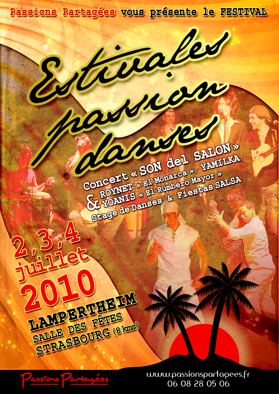 Programme Estivales Passion Danses 2010